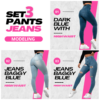 Set 3x Pants Fit Jeans